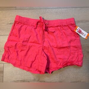 🌶️ NWT Nautica Women's Linen Blend Pull-On Short.